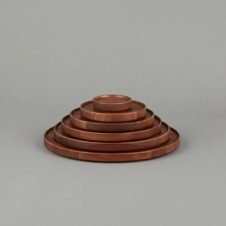 HPWN024 - Tray / Lid Walnut ø 7.3/8"
