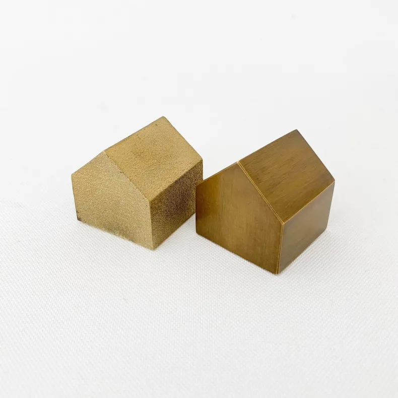 Brass House Paperweights