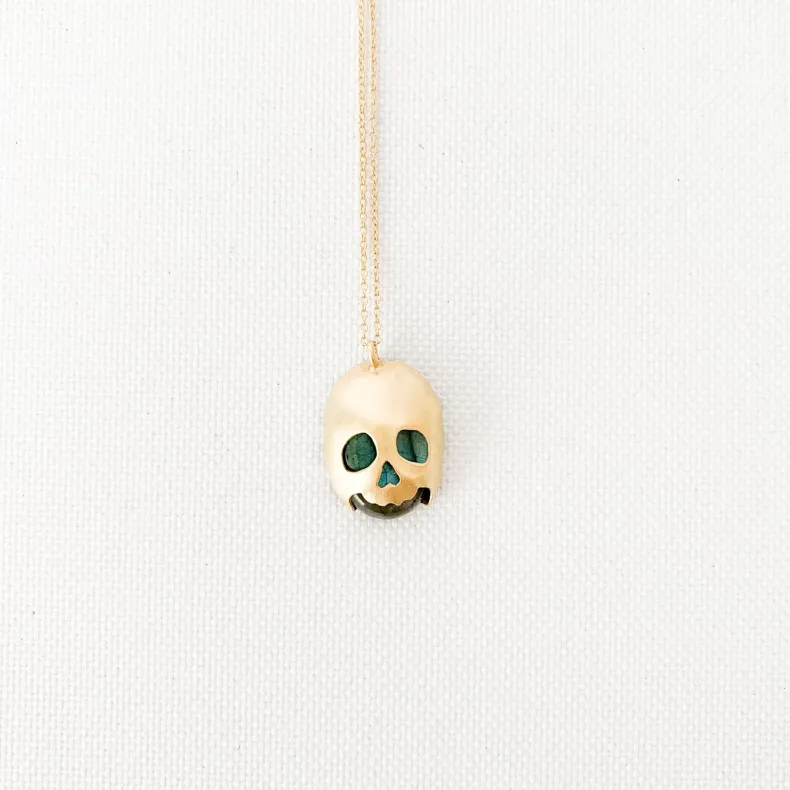Black Barc 'Doku' Skull Necklace
