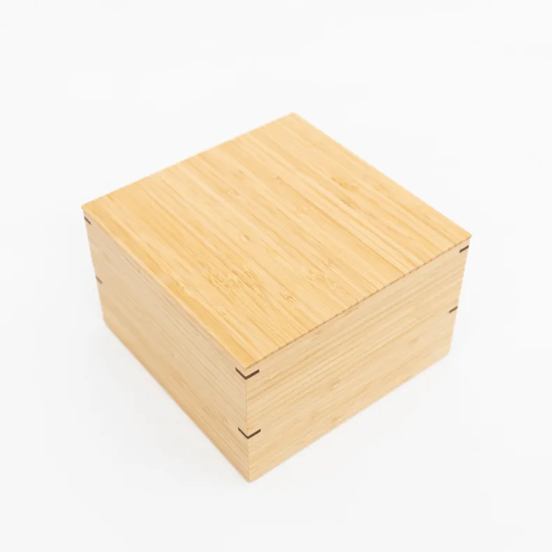 Kosuga Bamboo Tiered Square Lunch Box Set