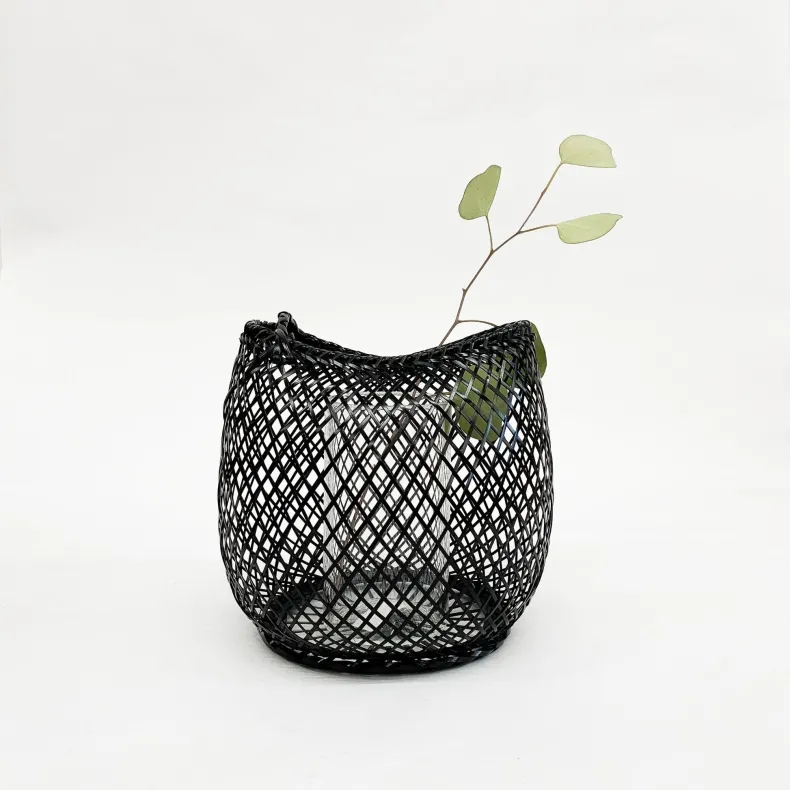 Kosuga Bamboo Flower Baskets - Mayu and Oboro