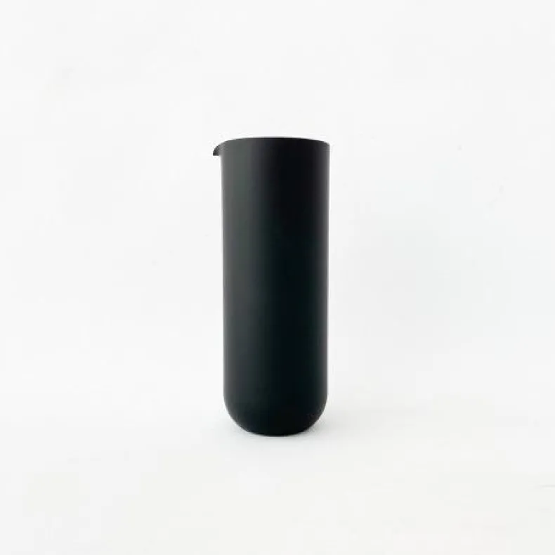 Sugahara Matte Black Glass Pitcher