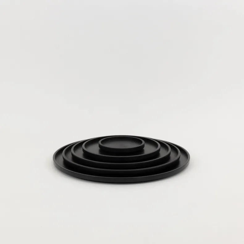 HRS123 - Tray / Lid Black ø 5.5/8"