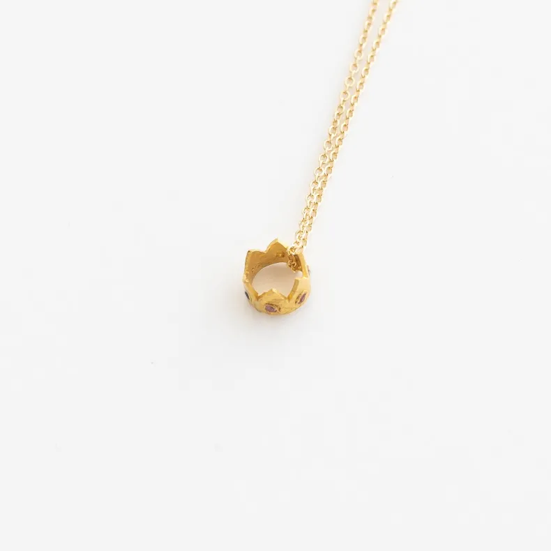 Black Barc 'Crown' Charmed Necklace