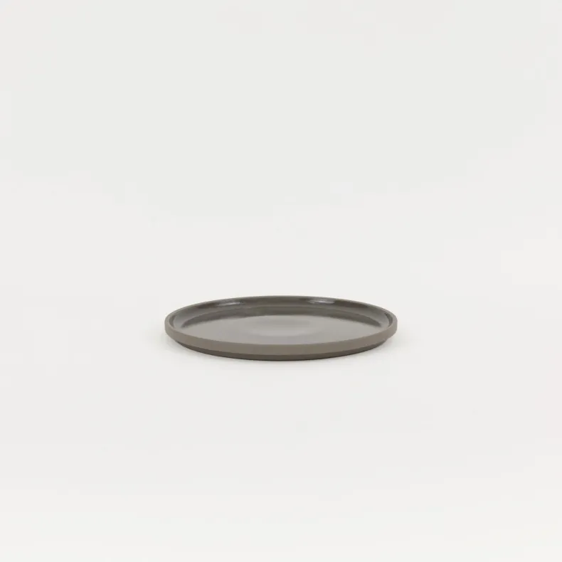 HDG103 - Plate / Lid Dark Gray ø 7.3/8"