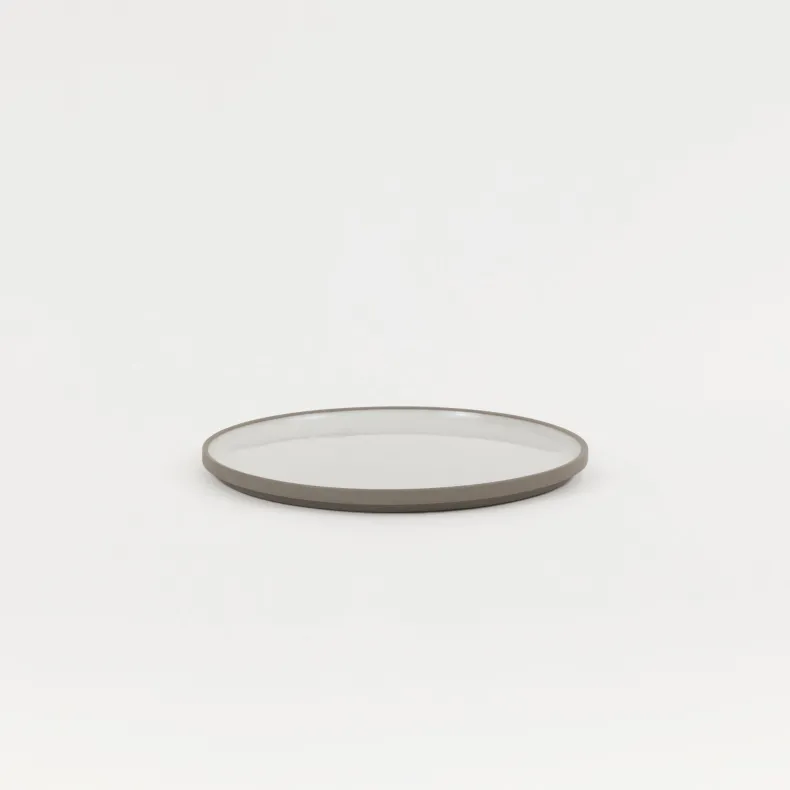 HAW104 - Plate / Lid Ash White ø 8.5/8"