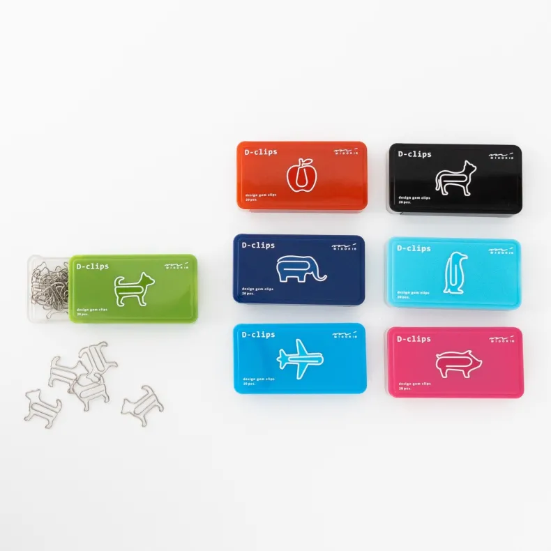 Midori D-Clips Paper Clips