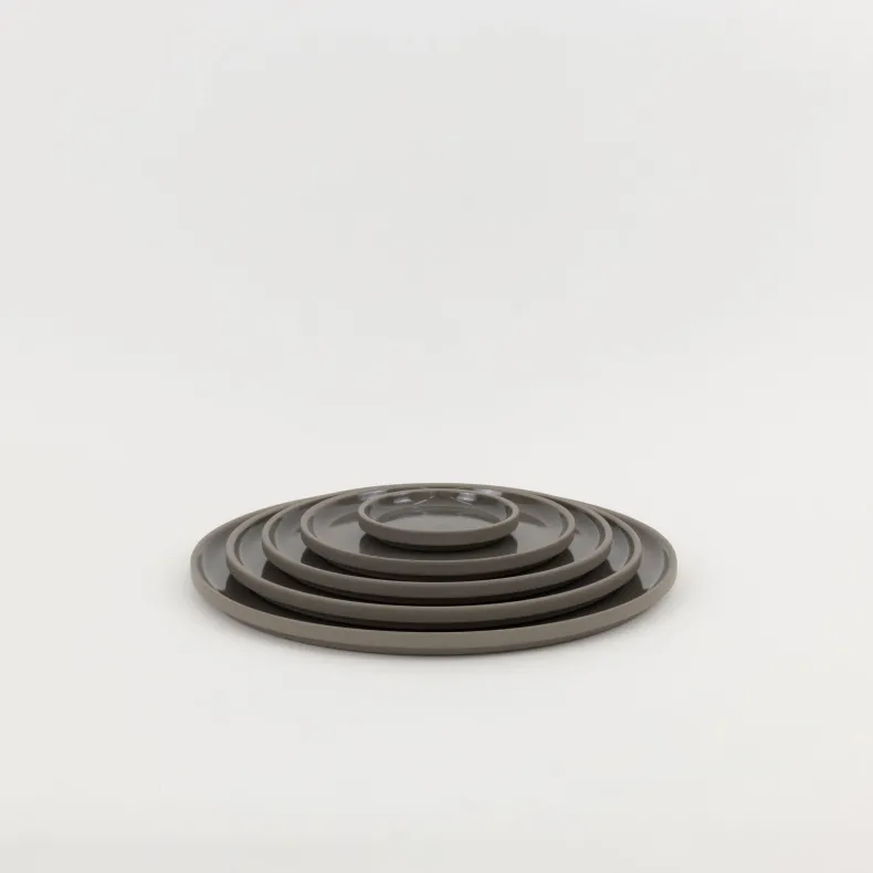 HDG104 - Plate / Lid Dark Gray ø 8.5/8"