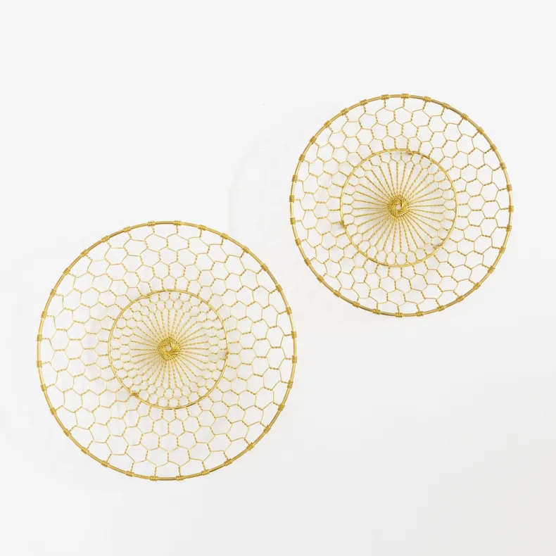 Kanaami-Tsuji Hand Woven Chrysanthemum Tray