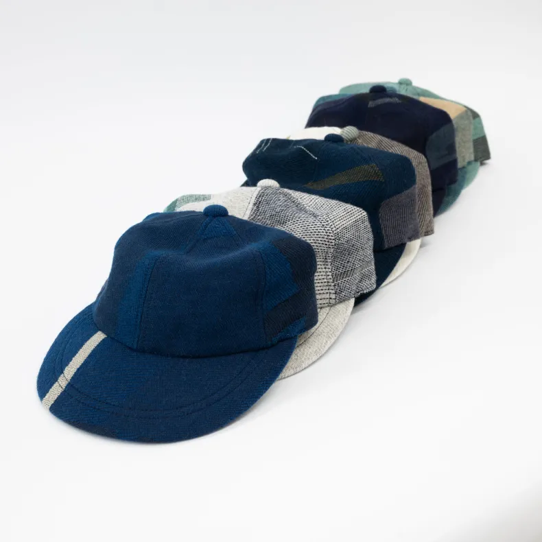 Tamaki Niime Wool and Cotton Cap