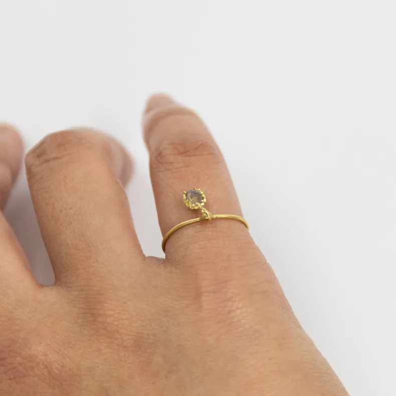 Black Barc 'Doku' Stacking Ring