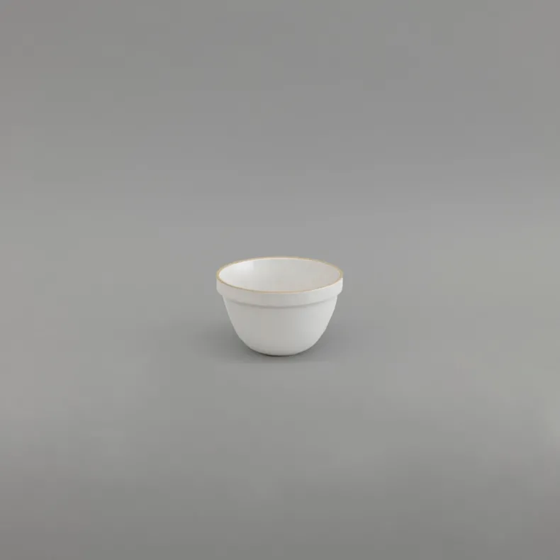 HPM046 - Deep Round Bowl Gloss Gray Small ø 5.5/8"