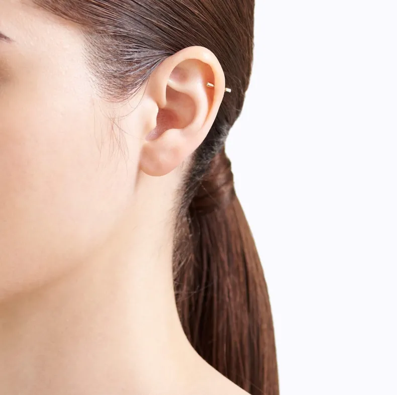 Shihara Twist Pin Earring 01