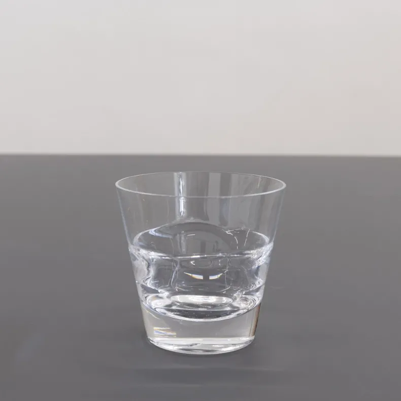 Sugahara - DUO : Old Fashion Clear Glass cup, 7.8 oz