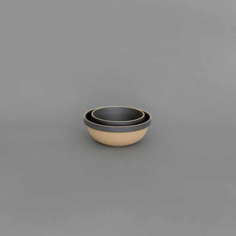 HPB049 - Mid-Deep Round Bowl Black ø 7.3/8"