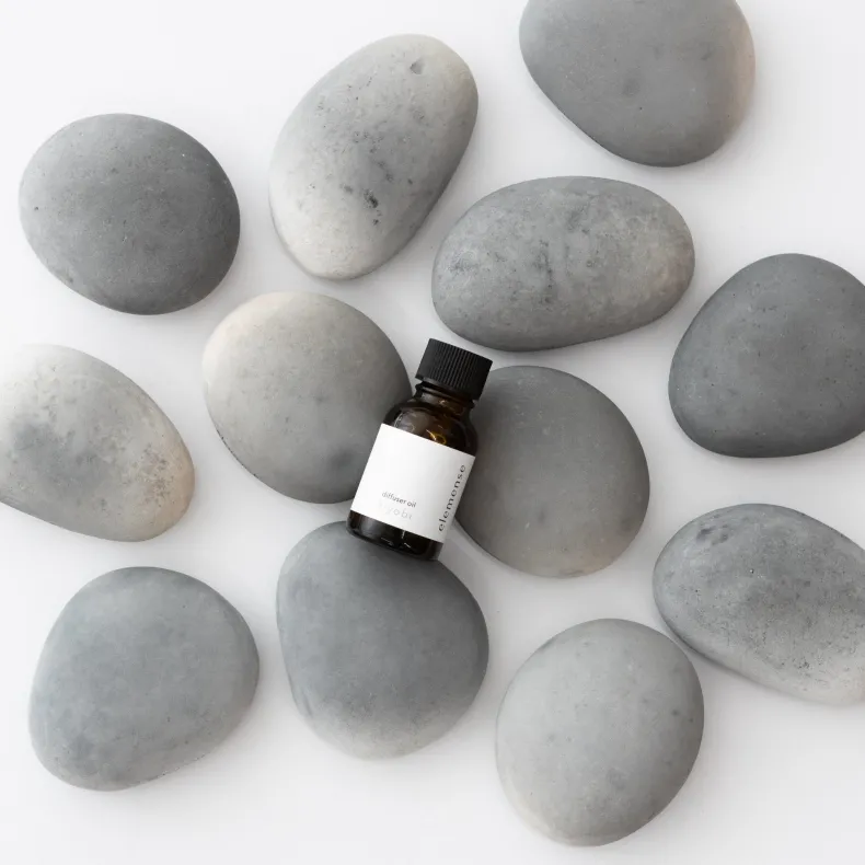 Elemense Pottery Stone Diffusers in Gray