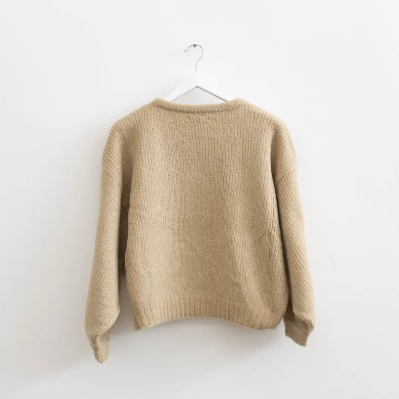 Atelier Delphine Balloon Sleeve Sweater