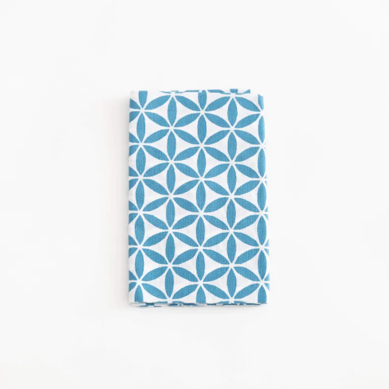 Tenugui - Light Blue Cloisonne