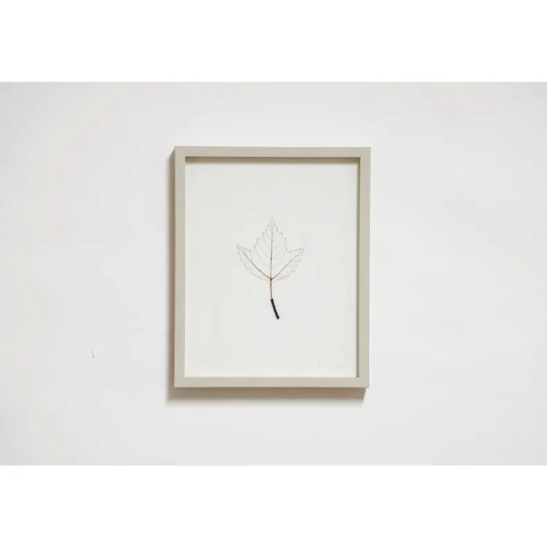 #28 - Copper Wire Leaf #3 (All Around You, 2024) by Mitsuru Koga