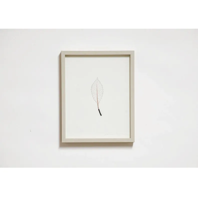 #27 - Copper Wire Leaf #2 (All Around You, 2024) by Mitsuru Koga