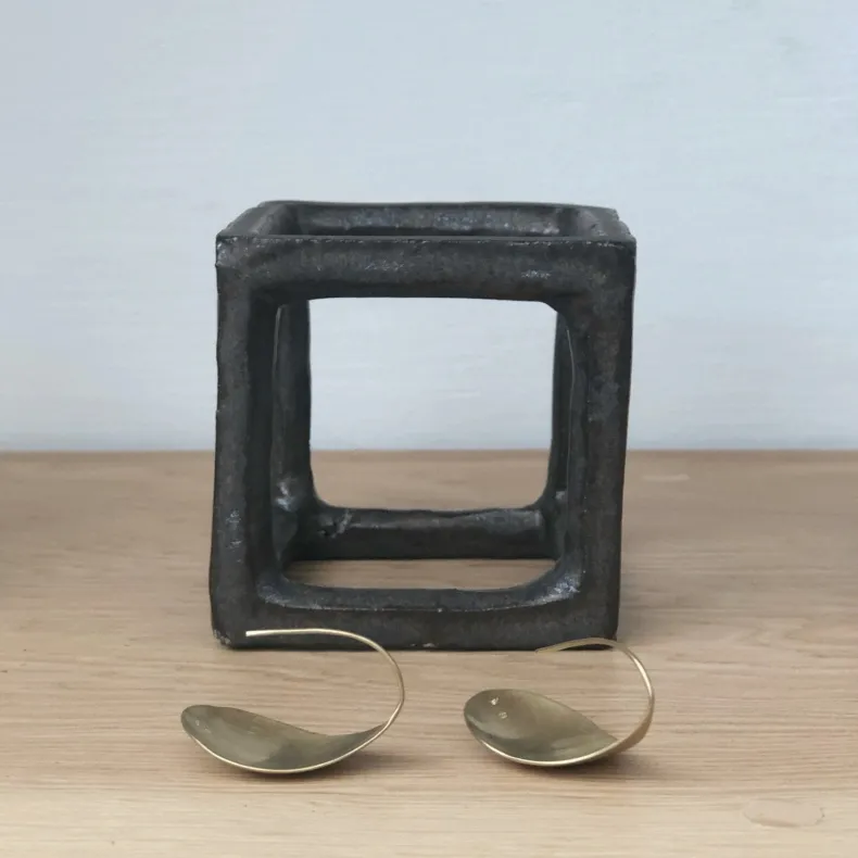 Black Barc 'Noki' Earrings Large