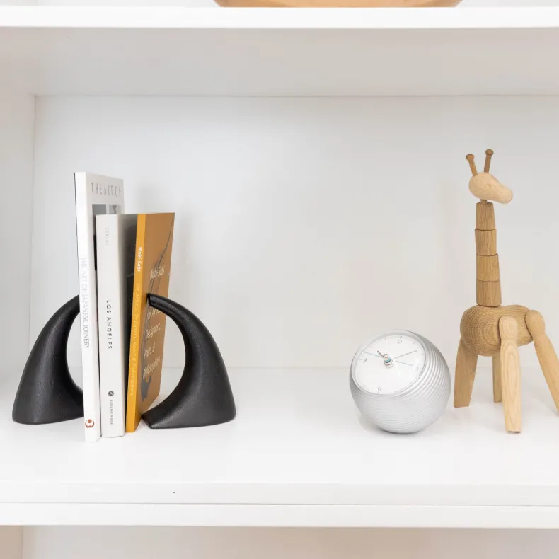 Earth Clock in Silver by Takenobu Igarashi