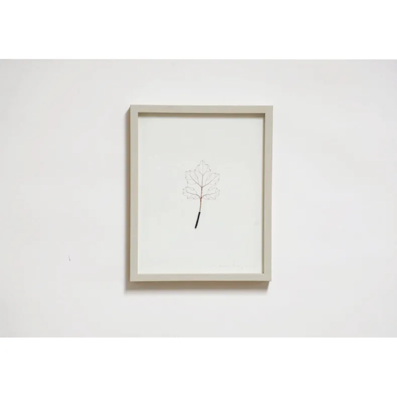 #31 - Copper Wire Leaf #6 (All Around You, 2024) by Mitsuru Koga