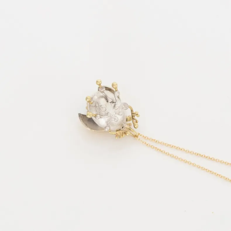 Black Barc 'Shin' Necklace No. 4