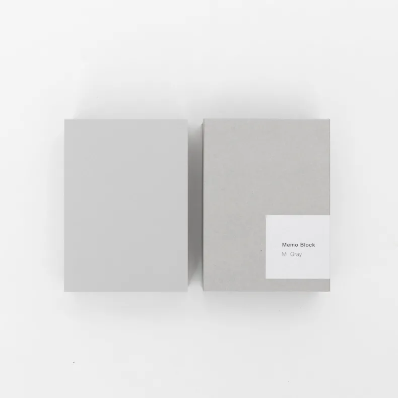 Ito Bindery Gray Memo Blocks