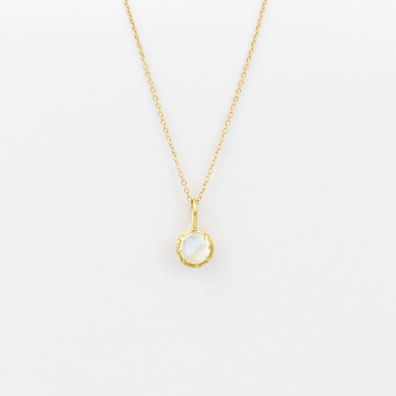 Black Barc 'Heart' Moonstone Necklace