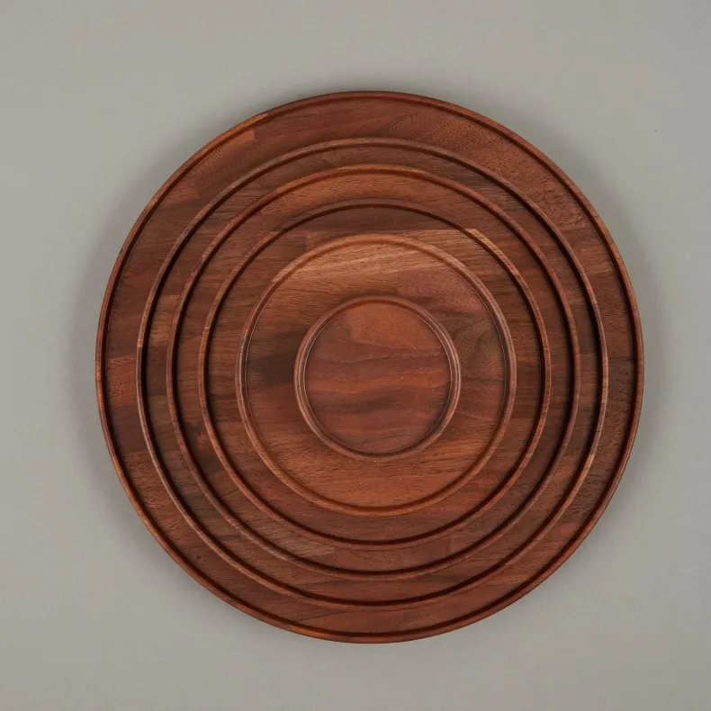 HPWN026 - Tray / Lid Walnut ø 10"