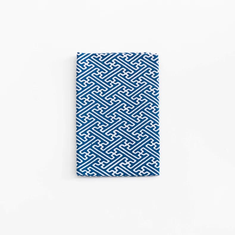 Tenugui - Blue Jigsaw