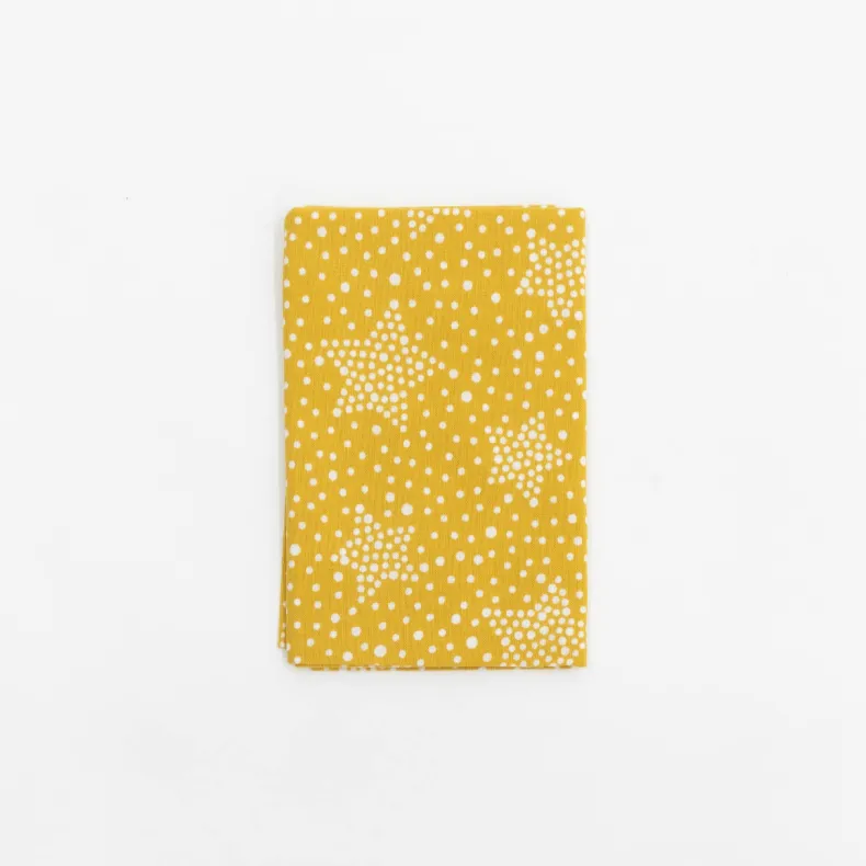 Tenugui - Yellow Stars