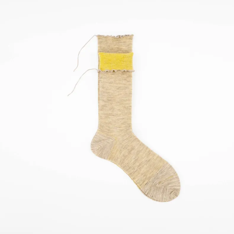 Himukashi Reversible Socks - Wool