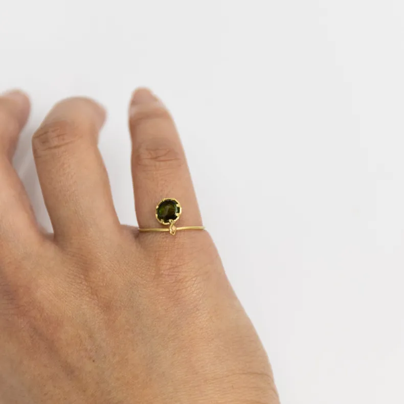 Black Barc 'Kyu' Stacking Ring