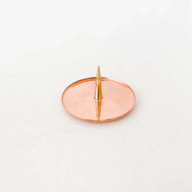 F/style Copper Candle Stand