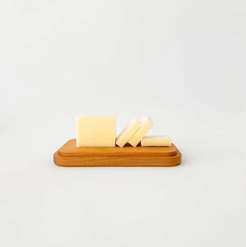 Noda Horo Enamel Butter Case with Wood Lid