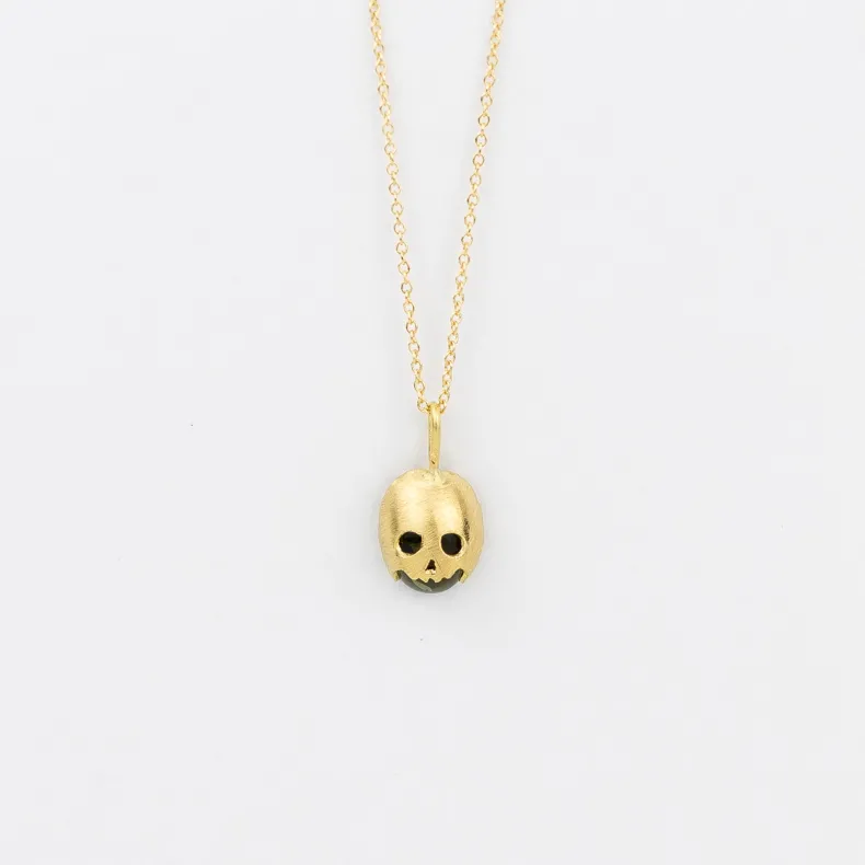 Black Barc 'Doku' Green Tourmaline Necklace