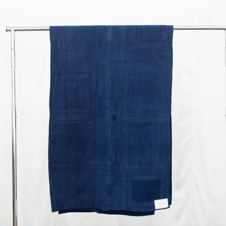 Indigo Over Dye Blankets: Indigo