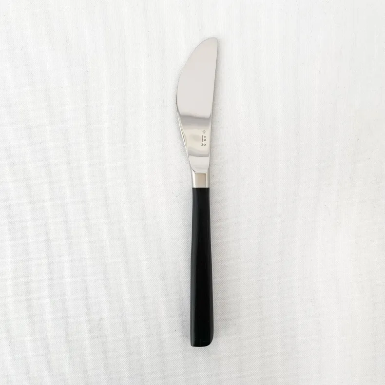 Sori Yanagi Stainless Steel and Birch Wood Handle Flatware