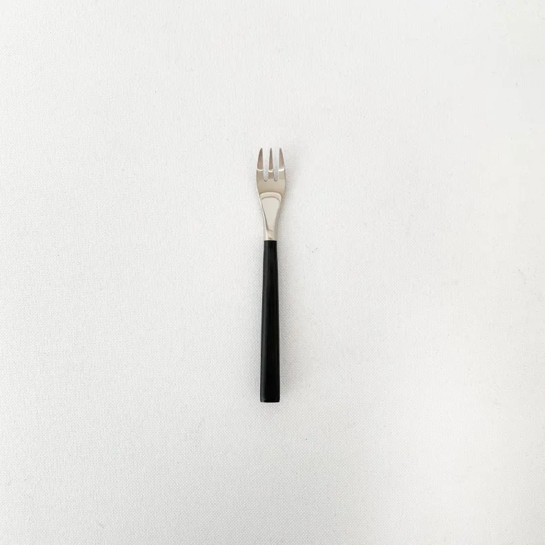 Sori Yanagi Stainless Steel and Birch Wood Handle Flatware